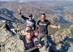 Tres amigos y una aventura increíble en ascenso a un cerro escondid